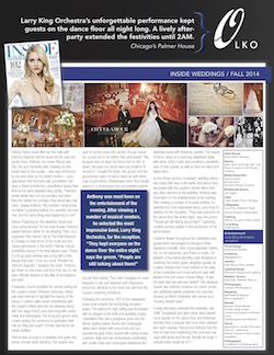 Inside Weddings Fall 2014